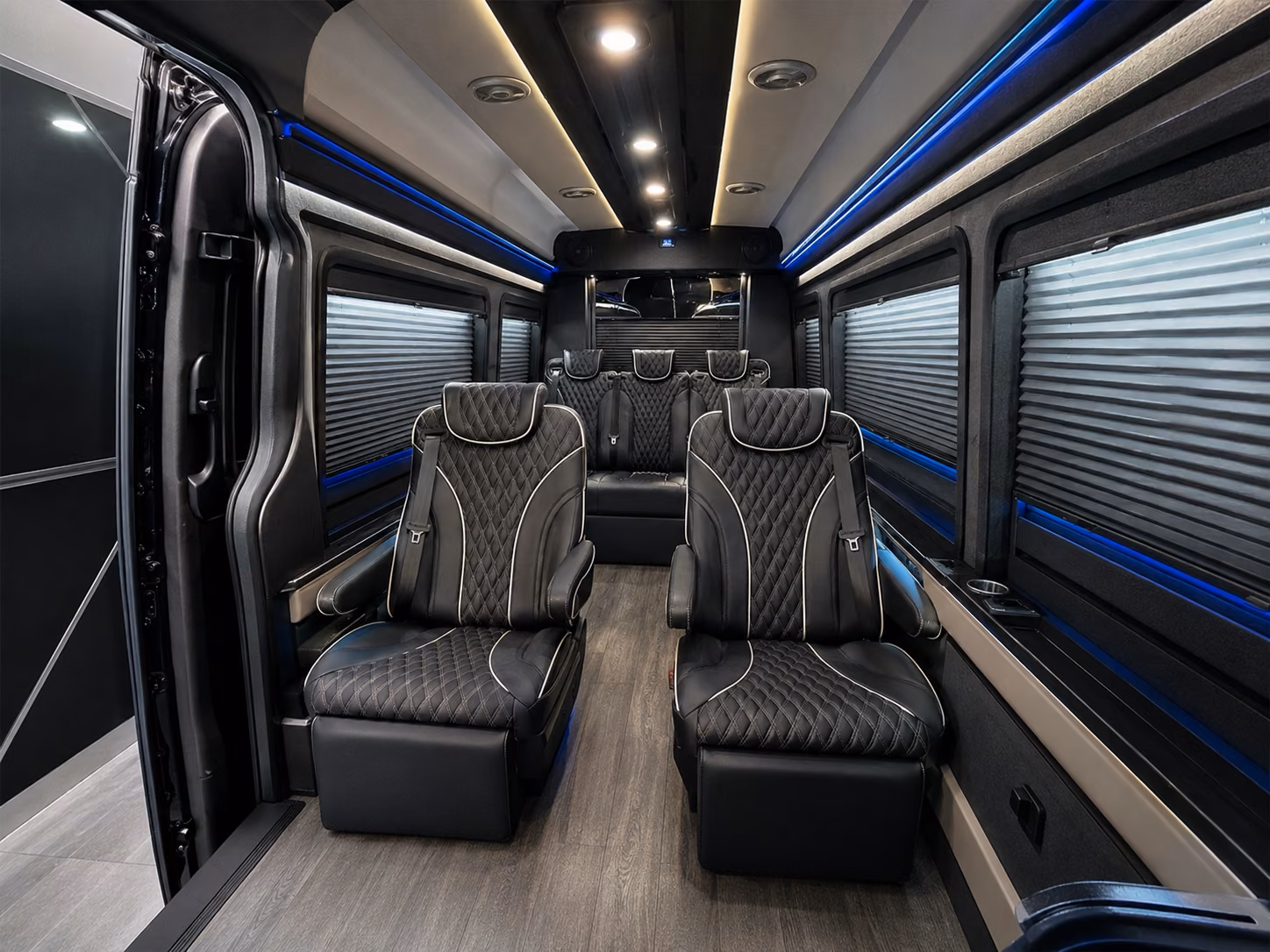 corporate and shuttle buses for fairfield business events