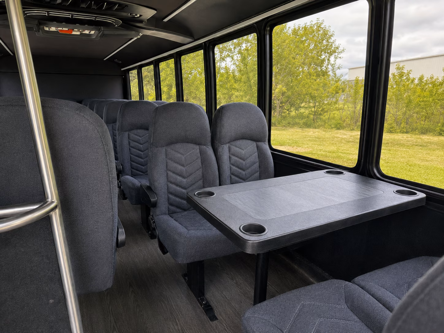 fairfield 20 passenger minibus interior