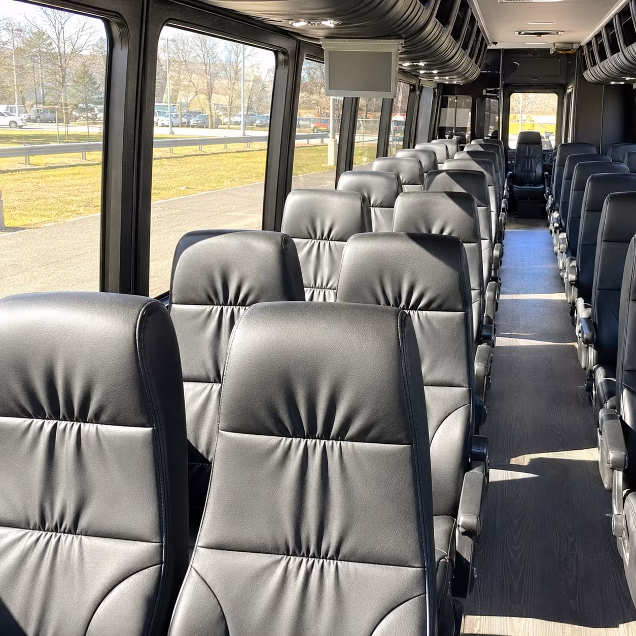 fairfield 35 passenger minibus interior