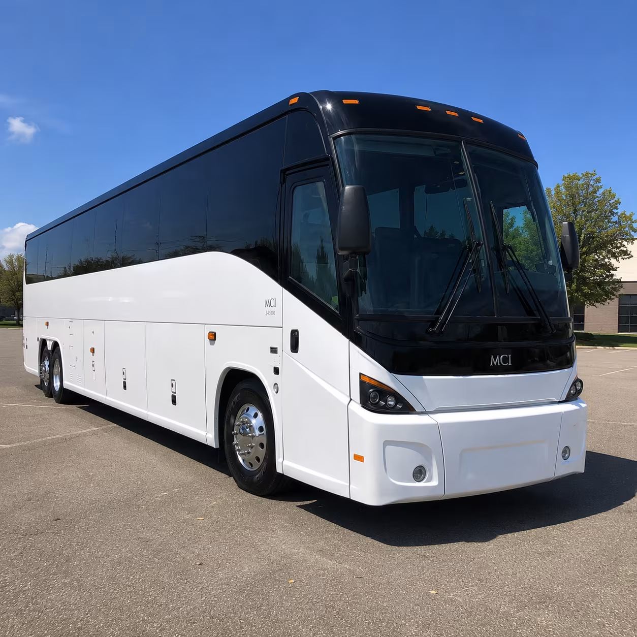 fairfield 45 passenger charter bus