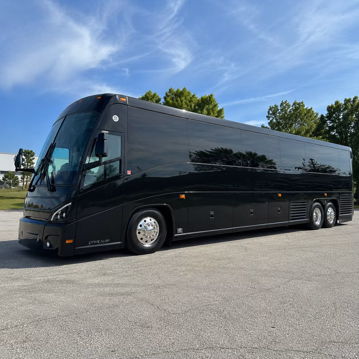 fairfield 47 passenger charter bus