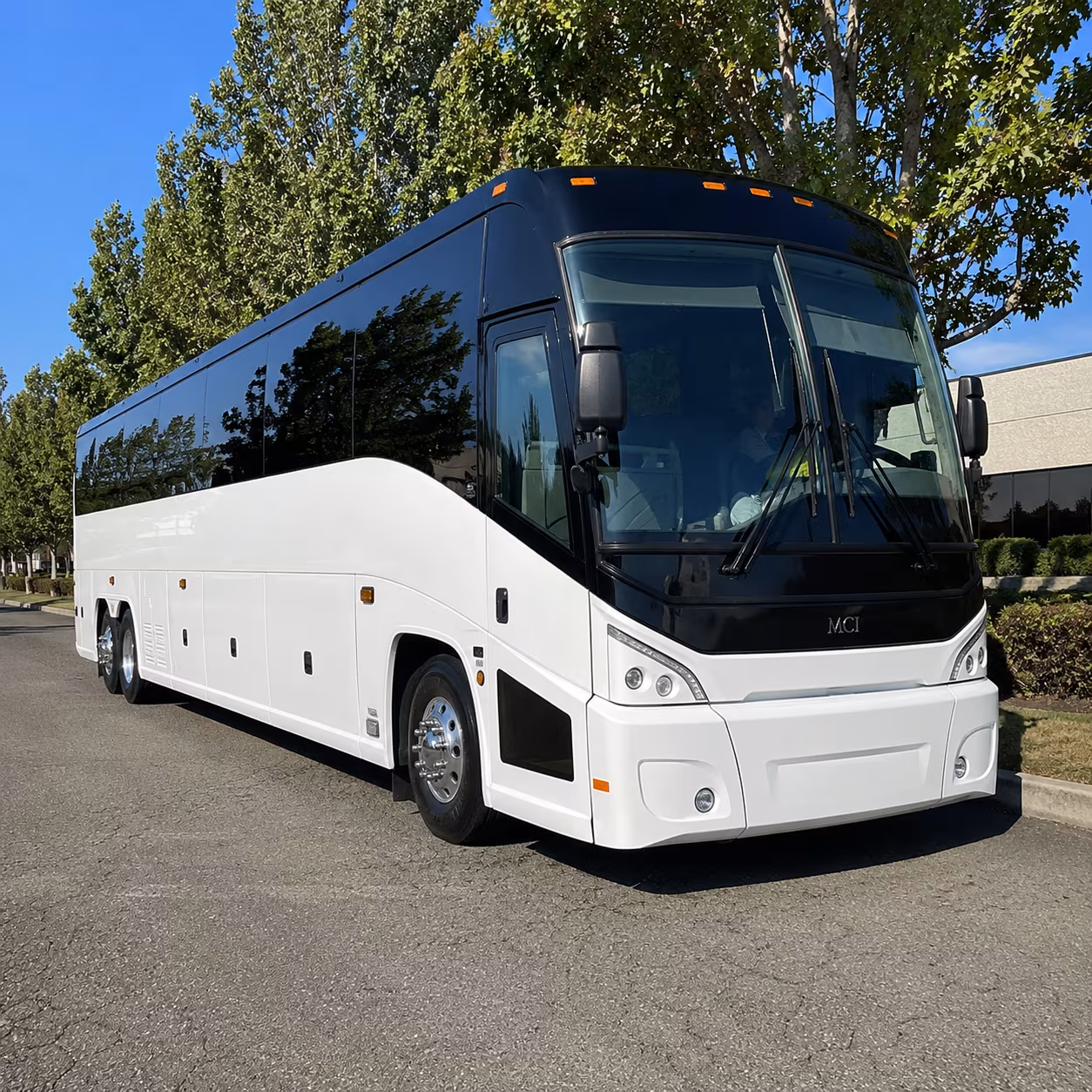 fairfield 50 passenger charter bus