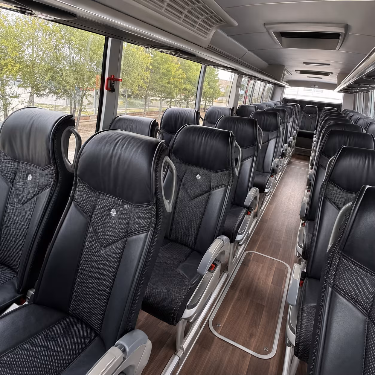 fairfield charter bus interior