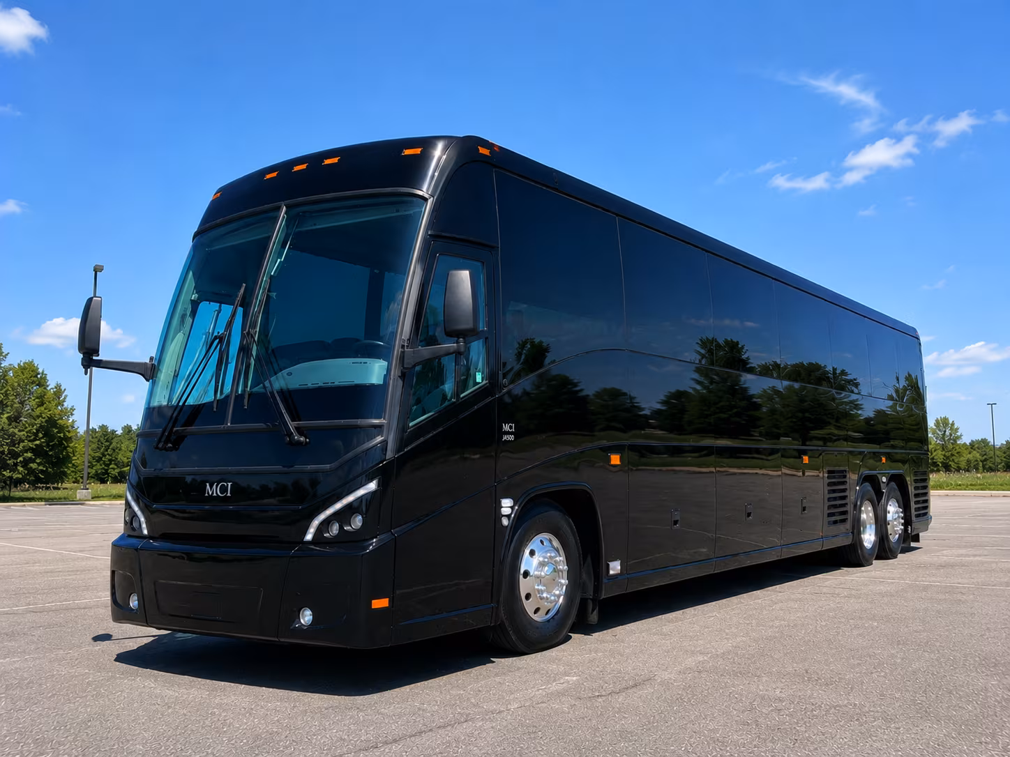 fairfield charter bus
