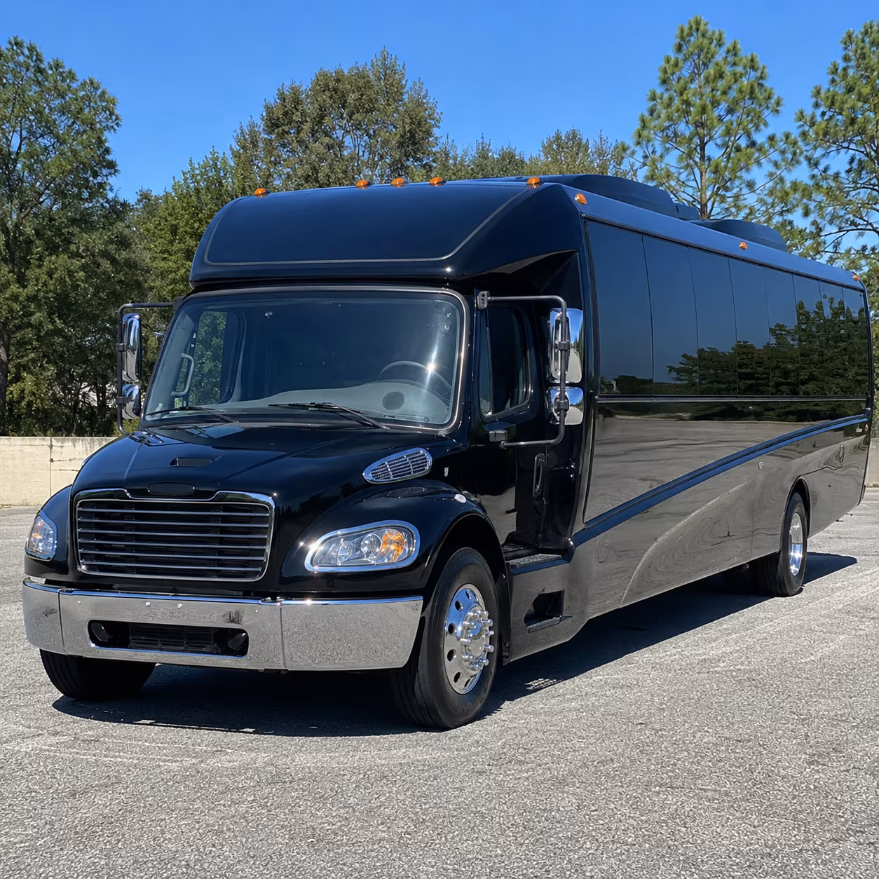 fairfield concert transportation onboard seating