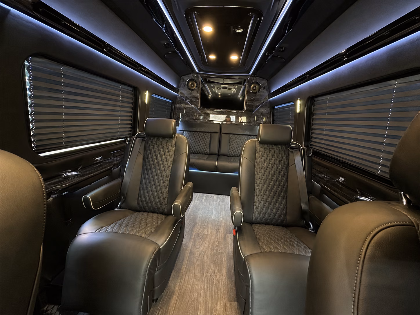 fairfield event transportation onboard seating