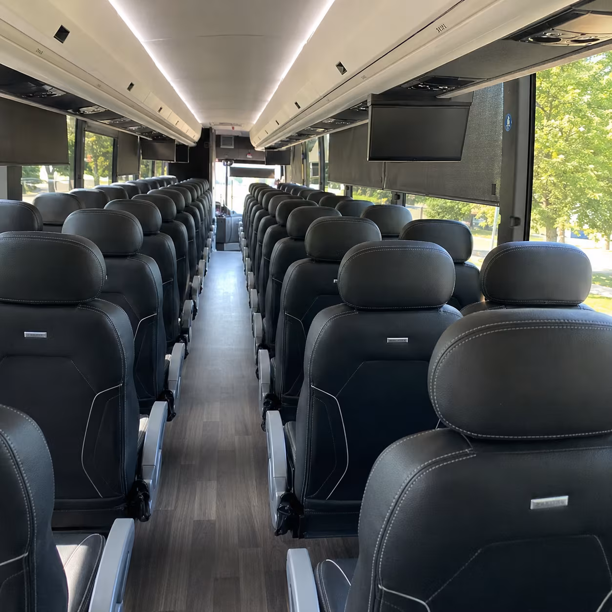 fairfield long distance charter bus rental