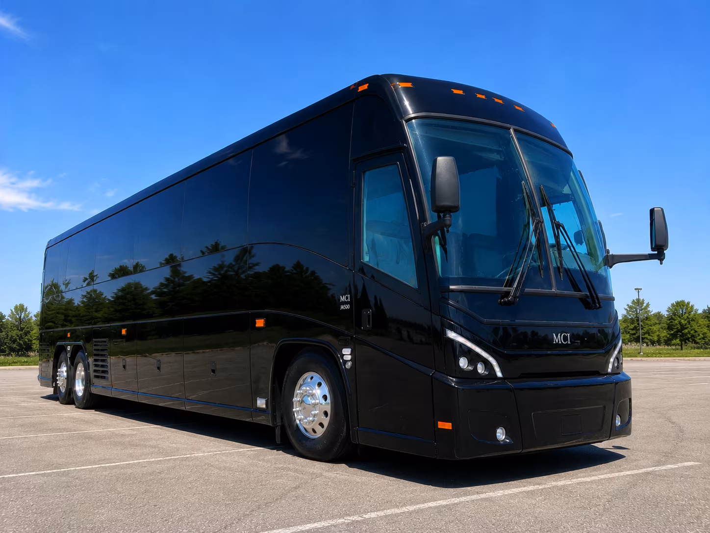 fairfield private event charter bus rental