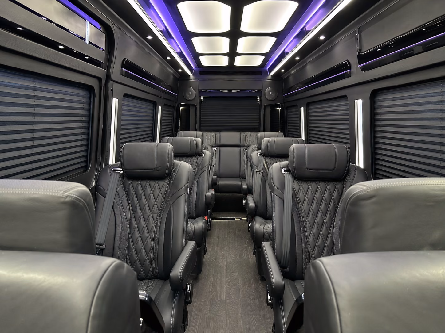 fairfield sprinter van with driver interior